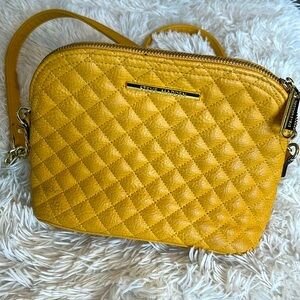 Madden Quilted Yellow bag 9’’x 7”
